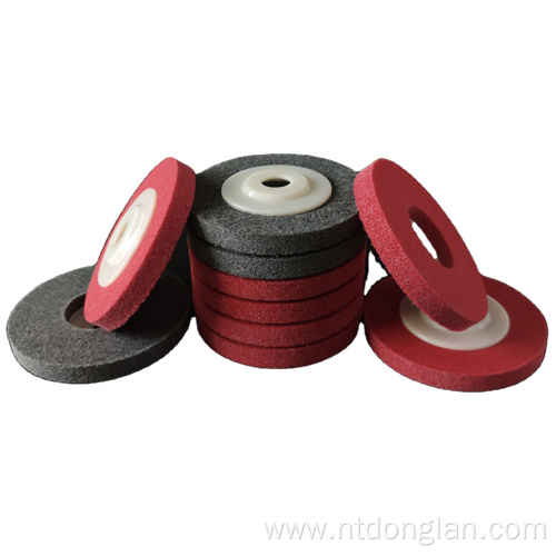 Polishing Nylon Fiber Polishing Disc Non Woven Wheel In Abrasive Tools